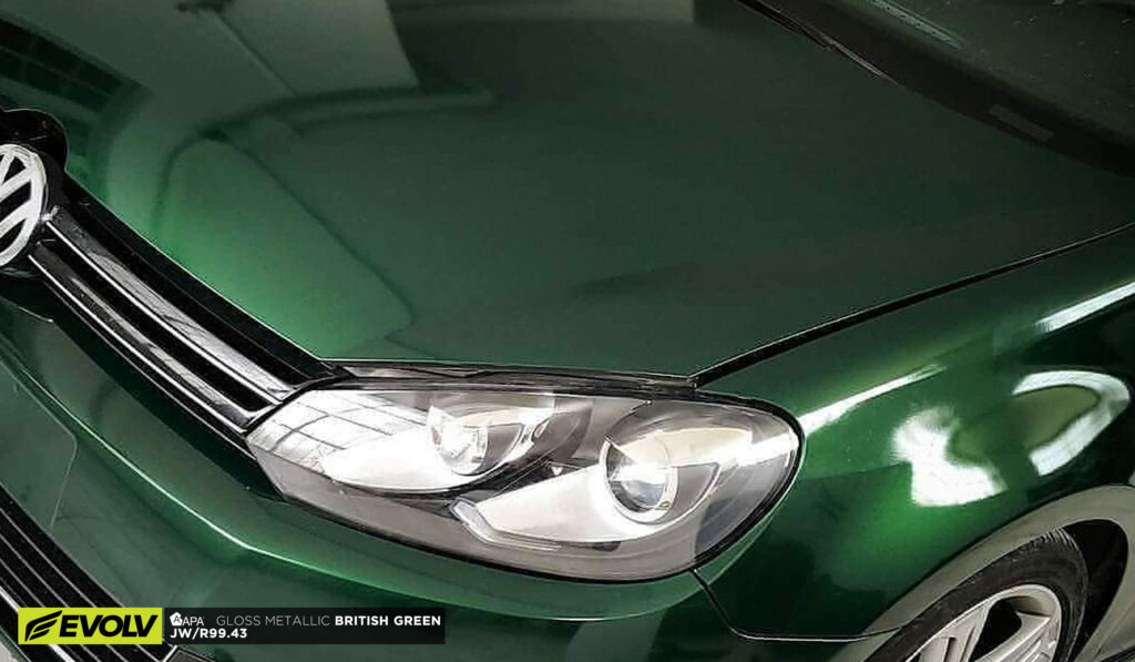 Gloss Metallic British Green